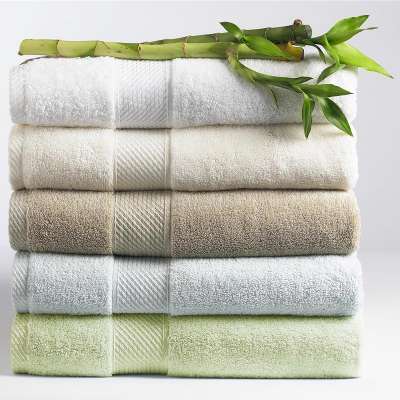 Soft Touched Plain Dyed Baby Hand  Organic Bamboo Towel