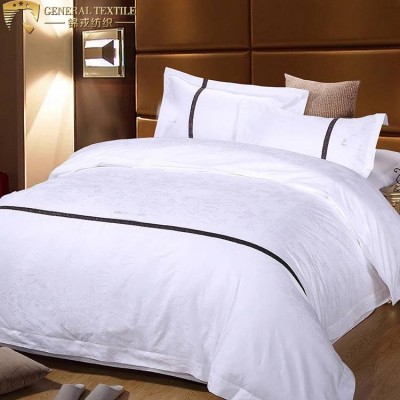 Hotel Linen Queen Size Bedding Set 200 Thread Count 100% Cotton Bed Sheets