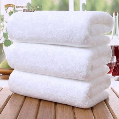 Pure 100 Cotton 570gsm White Egyptian Cotton Bath Hand Towel For Hotel Sport Spa