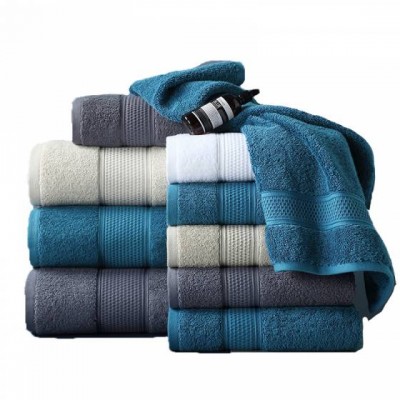 Amazon Hot Sale 100% Combed Cotton Premium Luxury 625gsm Wachcloth Hand Bath Towel In Stock