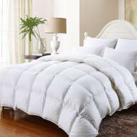 200gsm 233TC hotel bed duvet inner comforter cotton duck down quilt